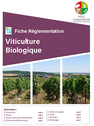 règlementation viticulture biologique de la boite à outils techniques et règlementaires